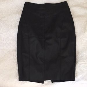 Express faux leather pencil skirt